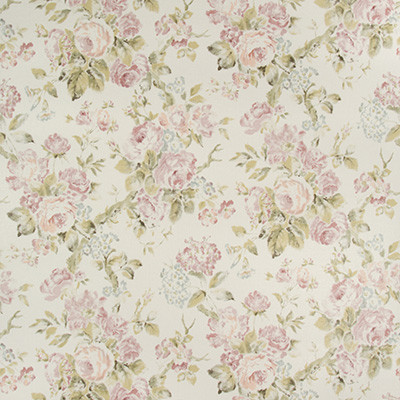 Garden Roses Wp Lilac/Moss by Lee Jofa Designer Wallcovering