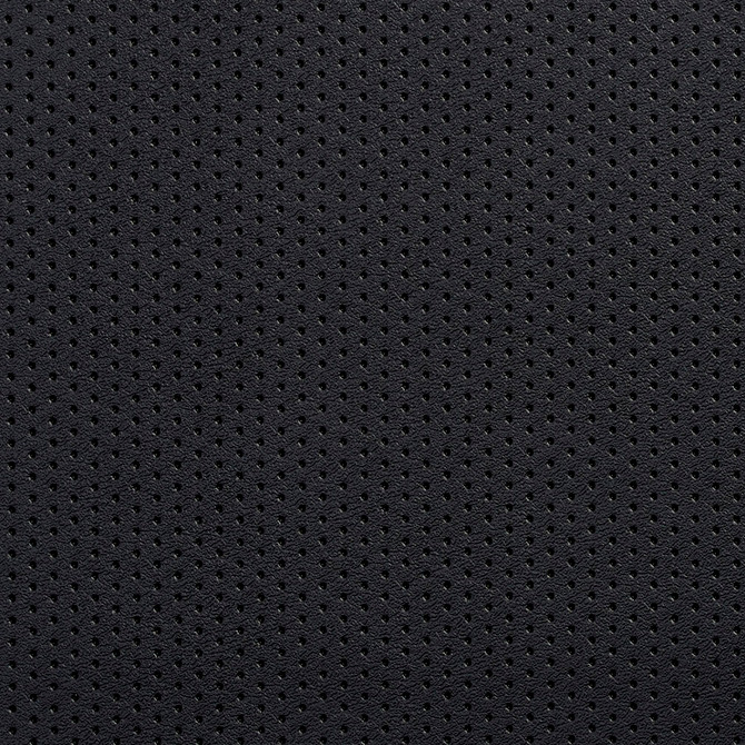 V129 Black Perforated by Charlotte Designer Fabric Value Vinyl 100% Vinyl, 29oz. Lead Free Asia Exceeds 100,000 Wyzenbeek Rubs (Heavy Duty) No Repeat 54 Inches - Swanky Fabrics -