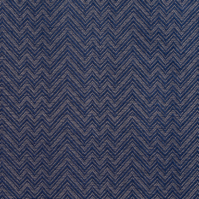 D380 Navy by Charlotte Designer Fabric Crypton Volume 2 100% Woven Polyester Made In USA Exceeds 102,000 Wyzenbeek Rubs (Heavy Duty) Horizontal: 2.5" x Vertical: .5" 54 Inches - Swanky Fabrics -