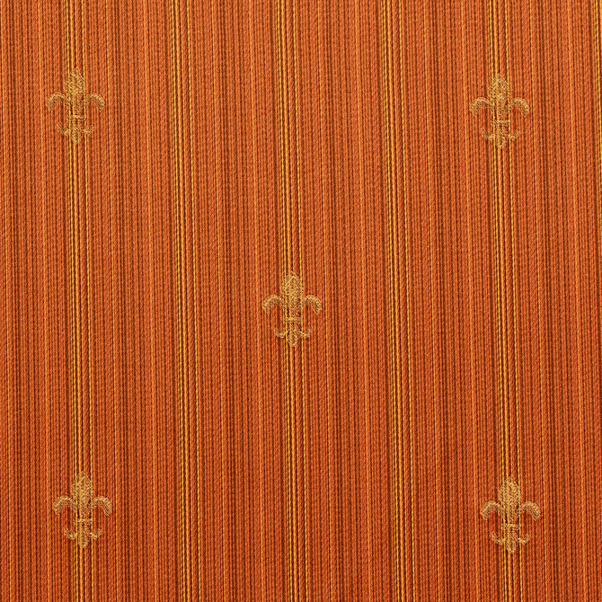 D314 Amber Medallion by Charlotte Designer Fabric Old World Classics 70% Polyester, 30% Cotton Spain Exceeds 30,000 Wyzenbeek Rubs (Heavy Duty) Horizontal: 7" x Vertical: 6.5" 54 Inches - Swanky Fabrics -
