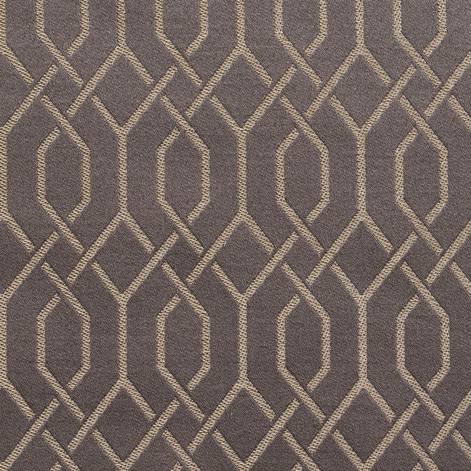 D187 Pewter Lattice by Charlotte Designer Fabric Sateens 100% Woven Polyester Asia Exceeds 100,000 Wyzenbeek Rubs (Heavy Duty) Horizontal: 2" x Vertical: 2.75" 54 Inches - Swanky Fabrics -