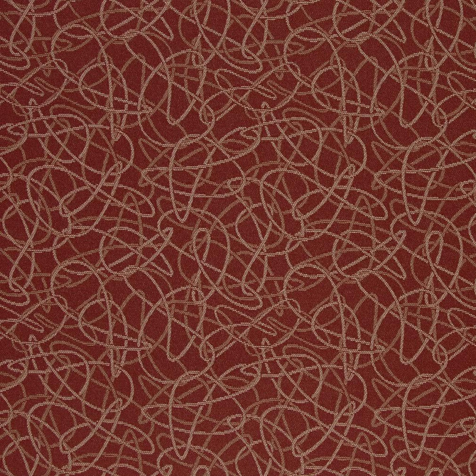 D936 Squiggles/Spice by Charlotte Designer Fabric Durables III 100% Woven Polyester Made In USA Exceeds 100,000 Wyzenbeek Rubs (Heavy Duty) </p><p>Repeat: Horizontal: 7.25" x Vertical: 7.25" 54 Inches - Swanky Fabrics -