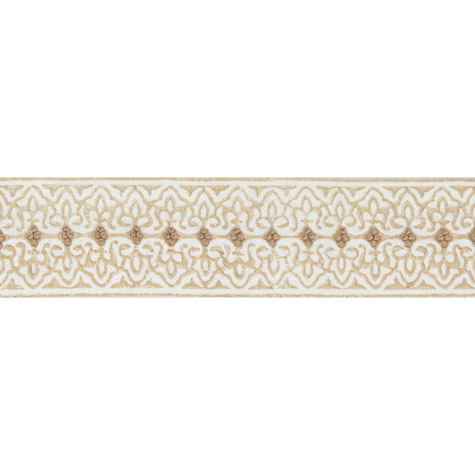 Paige Tape Sand by Lee Jofa Designer Trim WESTPORT TRIMMINGS LINEN - 93%;COTTON - 7% India Horizontal: 2.6 and Vertical: 0.75 2.6 - Swanky Fabrics -
