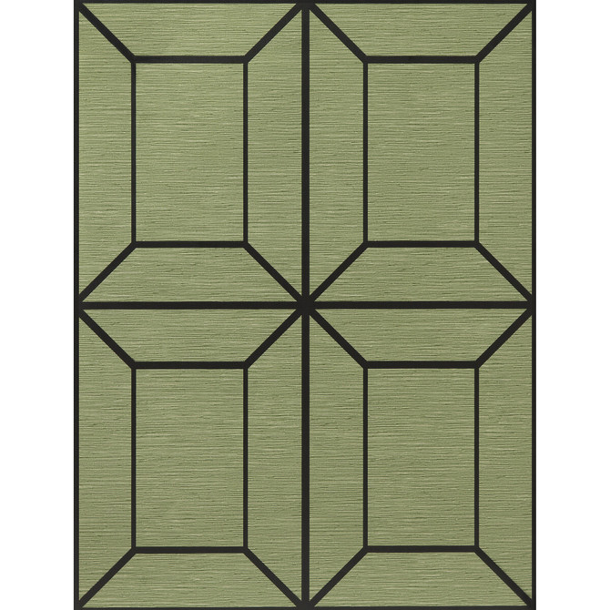 Mateo Verde by Gaston Y Daniela Designer Wallcovering LORENZO CASTILLO HISPANIA WP PAPER - 100% Spain Horizontal: and Vertical: 13.7 20.8 - Swanky Fabrics -