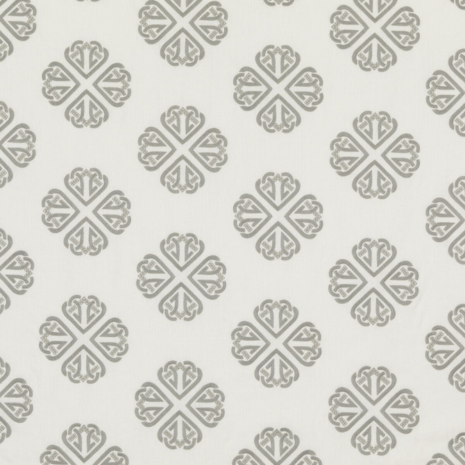 Kersloe Soft Grey by G P & J Baker Designer Fabric KESWICK EMBROIDERIES LINEN - 57%;POLYESTER - 38%;RAYON - 5% India Horizontal: 17.73 and Vertical: 11.82 53.19 - Swanky Fabrics -