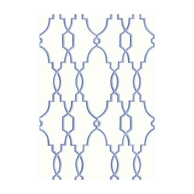 Parterre Cobalt Blue by Cole & Son Designer Wallcovering PAPER - 100% United Kingdom Horizontal: and Vertical: 15 21 - Swanky Fabrics -