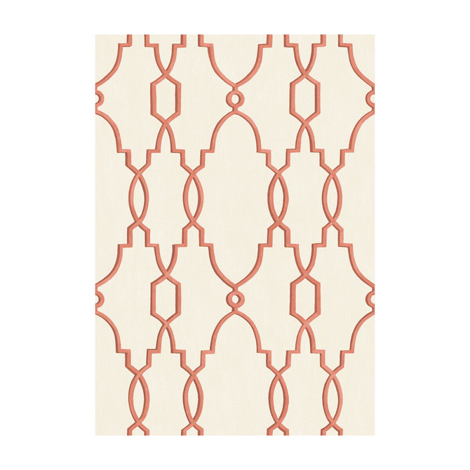 Parterre Red by Cole & Son Designer Wallcovering - PAPER - 100% United Kingdom - Horizontal: - and Vertical: 15 21 - Swanky Fabrics -