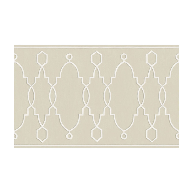 Parterre Border Stone by Cole & Son Designer Wallcovering PAPER - 100% United Kingdom Horizontal: and Vertical: 15.7 - Swanky Fabrics -