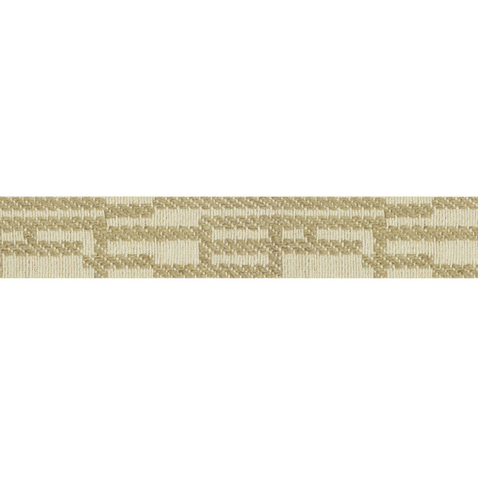 Verge Linen/Taupe by Groundworks Designer Trim KELLY WEARSTLER TRIMMINGS III COTTON - 60%;VISCOSE - 30%;LINEN - 10% Egypt LIGHT Horizontal: 8 and Vertical: 0 2.56 - Swanky Fabrics -