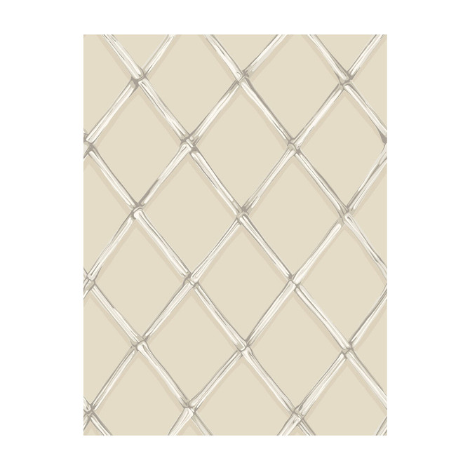 Bagatelle Stone by Cole & Son Designer Wallcovering PAPER - 100% United Kingdom Horizontal: and Vertical: 27.5 21 - Swanky Fabrics -