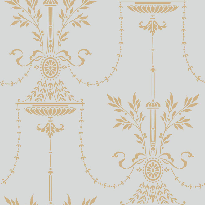 Dorset Seafoam by Cole & Son Designer Wallcovering - PAPER - 100% United Kingdom - Horizontal: - and Vertical: 21 21 - Swanky Fabrics -