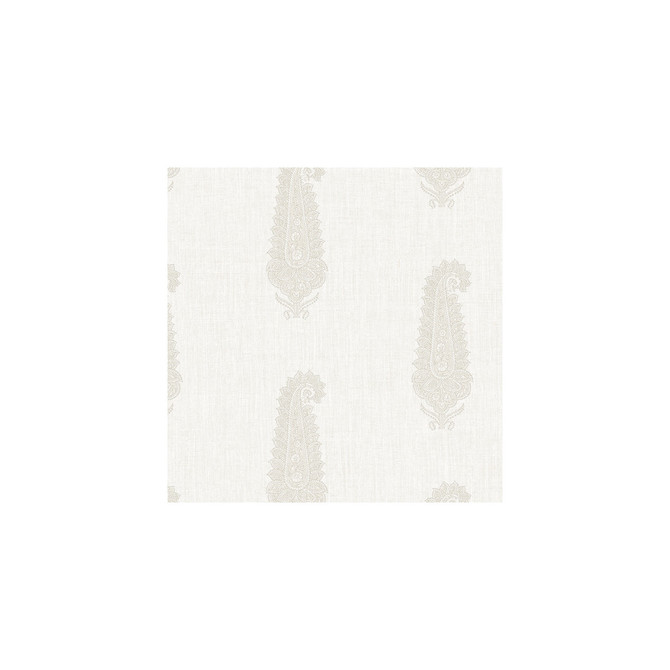 Kashmiri Buff by Winfield Thybony Designer Wallcovering WINFIELD THYBONY BARCLAY LIVING IN STYLE - United States - Horizontal: - and Vertical: 10.43 20.5 - Swanky Fabrics -