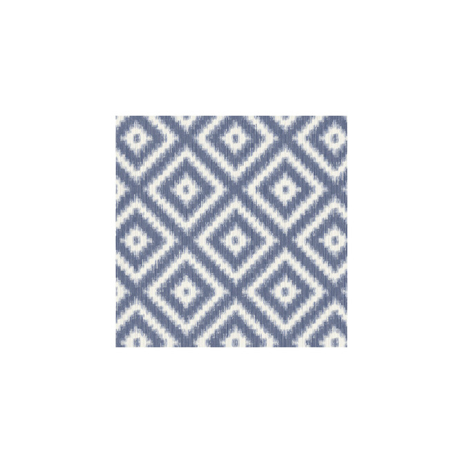 Ikat Diamond Indigo by Winfield Thybony Designer Wallcovering WINFIELD THYBONY BARCLAY LIVING IN STYLE United States Horizontal: and Vertical: 6.93 27 - Swanky Fabrics -