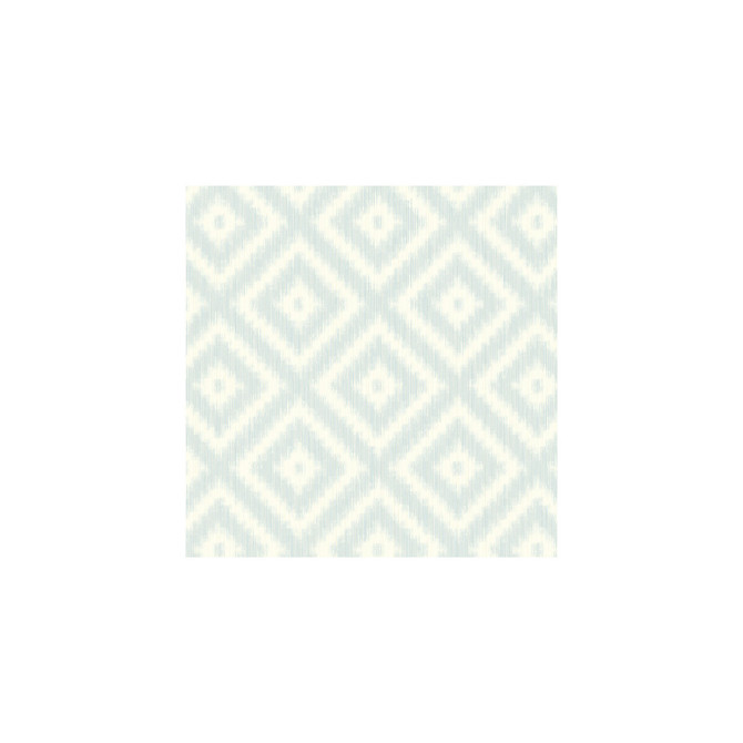 Ikat Diamond Clear Skies by Winfield Thybony Designer Wallcovering WINFIELD THYBONY BARCLAY LIVING IN STYLE United States Horizontal: and Vertical: 6.93 27 - Swanky Fabrics -