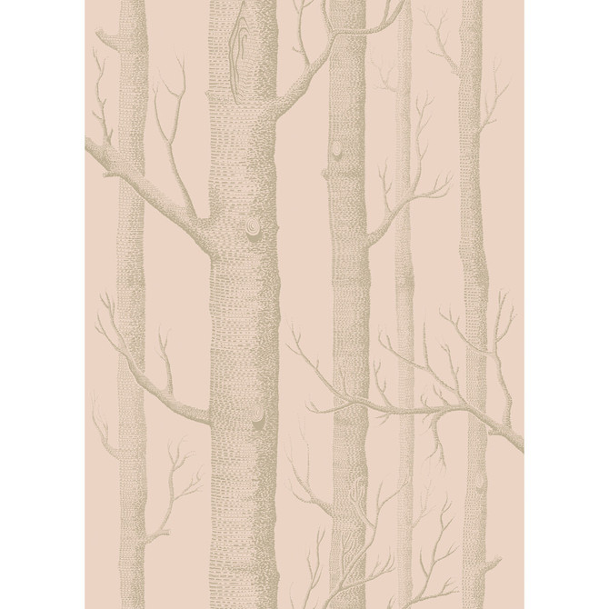 Woods Pink/Gilver by Cole & Son Wallcovering Cole & Son Wallcovering Woods Pink/GilverWallcovering COLE & SON WHIMSICAL PAPER - 100% United Kingdom </p><p>Repeat: H: , V: 28.3 20.5 - Fabric Carolina -