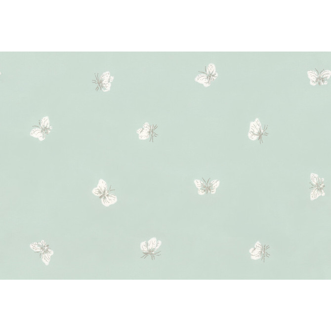 Peaseblossom Duck Egg by Cole & Son Designer Wallcovering COLE & SON WHIMSICAL PAPER - 100% United Kingdom Horizontal: and Vertical: 14.1 20.5 - Swanky Fabrics -