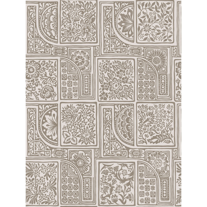 Bellini Stone & Gilver by Cole & Son Designer Wallcovering COLE & SON MARIINSKY DAMASK PAPER - 100% United Kingdom - Horizontal: - and Vertical: 27.5 20.5 - Swanky Fabrics -