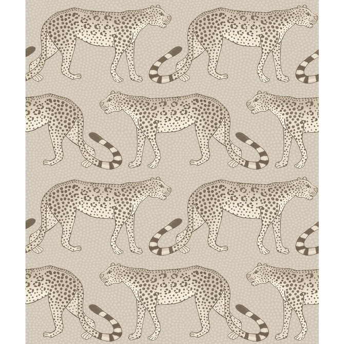 Leopard Walk Stone by Cole & Son Wallcovering Cole & Son Wallcovering Leopard Walk Stone Wallcovering COLE & SON ARDMORE PAPER - 100% United Kingdom </p><p>Repeat: H: , V: 12 20.5 - Fabric Carolina -