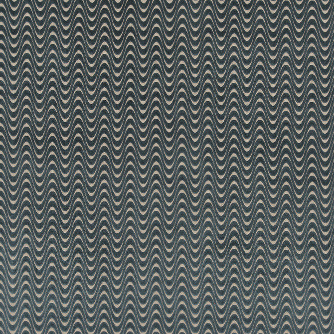 Jive Indigo by Baker Lifestyle Designer Fabric CARNIVAL VISCOSE - 75%;POLYESTER - 25% Belgium HEAVY Horizontal: 2.758 and Vertical: 1.182 53.978 - Swanky Fabrics -