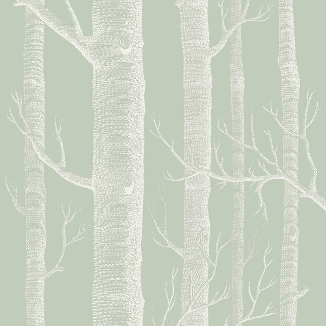 Woods Old Olive by Cole & Son Designer Wallcovering COLE & SON ICONS PAPER - 100% United Kingdom Horizontal: and Vertical: 28.3 20.5 - Swanky Fabrics -