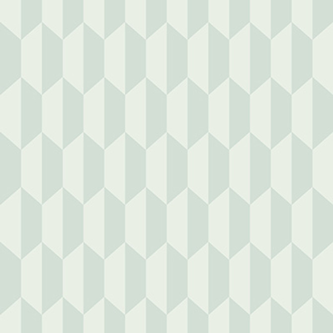 Petite Tile Fresh Duck Egg by Cole & Son Designer Wallcovering