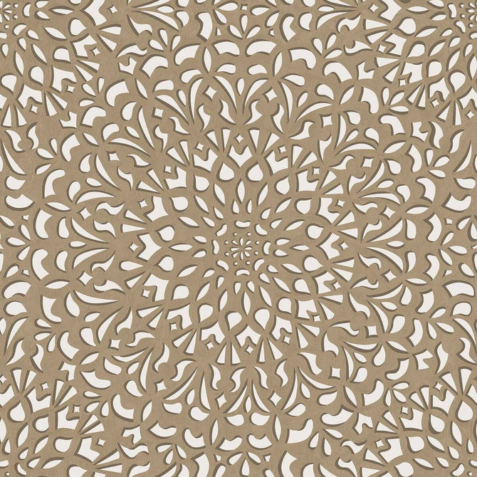 Medina Gilver & Parchment by Cole & Son Designer Wallcovering COLE & SON MARTYN LAWRENCE BULLARD PAPER - 100% United Kingdom Horizontal: and Vertical: 20.9 20.9 - Swanky Fabrics -