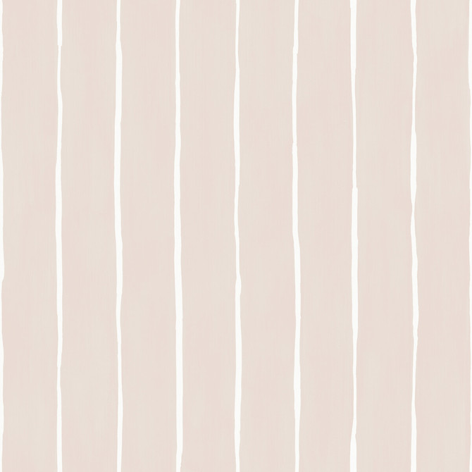 Marquee Stripe Soft Pink by Cole & Son Designer Wallcovering COLE & SON MARQUEE STRIPES PAPER - 100% United Kingdom Horizontal: 20.5 and Vertical: 0 20.5 - Swanky Fabrics -