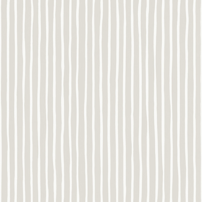 Croquet Stripe Parchment by Cole & Son Designer Wallcovering COLE & SON MARQUEE STRIPES PAPER - 100% United Kingdom Horizontal: 20.5 and Vertical: 0 20.5 - Swanky Fabrics -