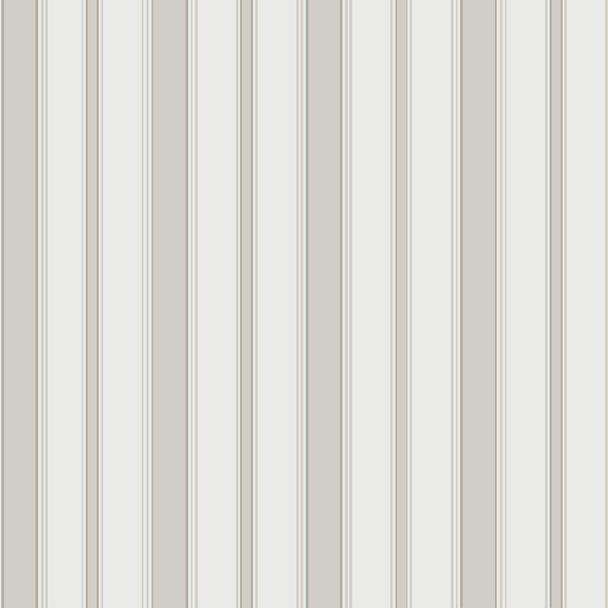 Cambridge Stripe Stone+White by Cole & Son Designer Wallcovering COLE & SON MARQUEE STRIPES PAPER - 100% United Kingdom Horizontal: 21 and Vertical: 21 - Swanky Fabrics -