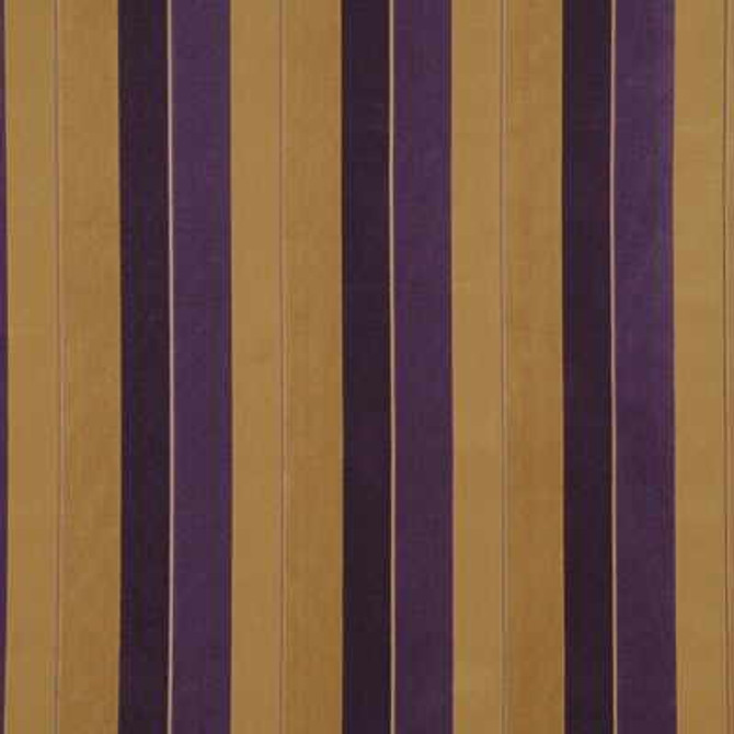 Marco Stripe Purple/Taupe by Parkertex Designer Fabric