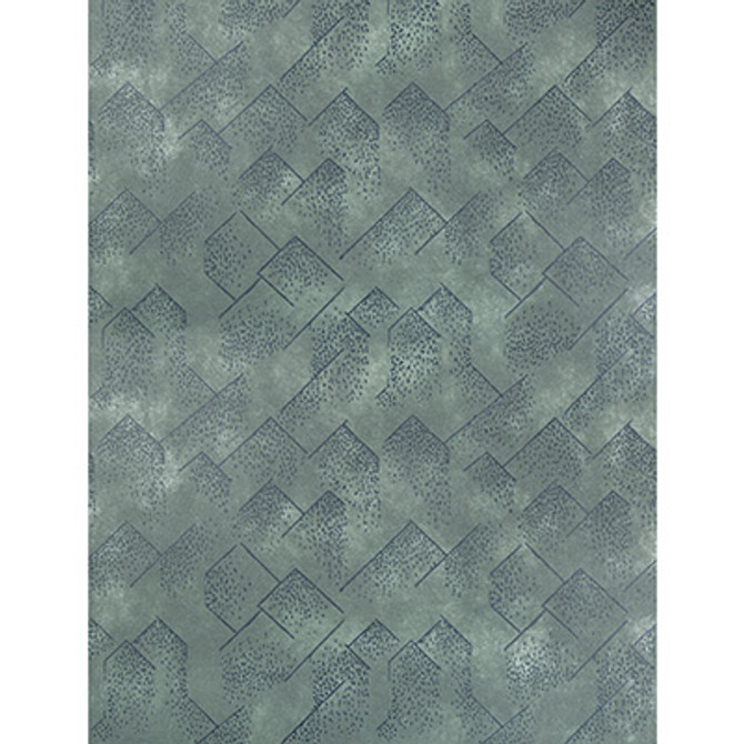 Brink Paper Navy/Slate by Lee Jofa Modern Designer Wallcovering