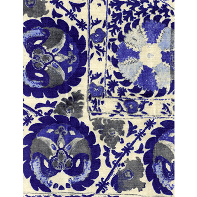 Iznik Cobalt by Kravet Couture Designer Fabric