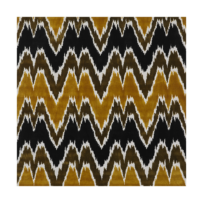 Alejandro Oro/Onyx by Gaston Y Daniela Designer Fabric LORENZO CASTILLO III VISCOSE - 56%;POLYESTER - 44% Belgium HEAVY Horizontal: 13.75 and Vertical: 28.25 55 - Swanky Fabrics -