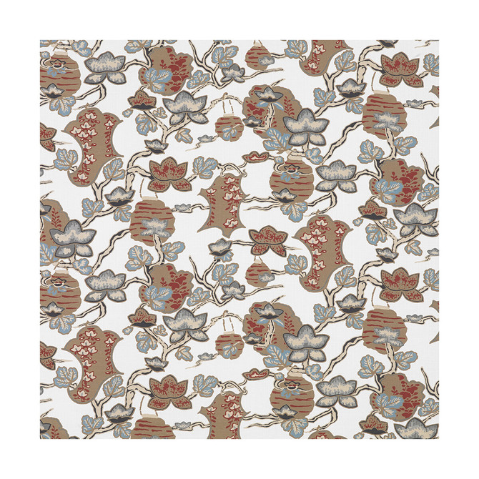 Maria Multi by Gaston Y Daniela Designer Fabric LORENZO CASTILLO III VISCOSE - 60%;LINEN - 30%;COTTON - 10% Spain HEAVY Horizontal: 27 and Vertical: 26.25 55 - Swanky Fabrics -