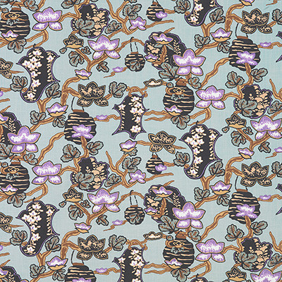 Maria Fondo Agua/Lavanda by Gaston Y Daniela Designer Fabric