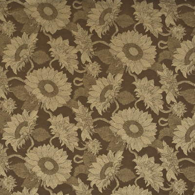 Sunflower Weave Ochre by Mulberry Designer Fabric