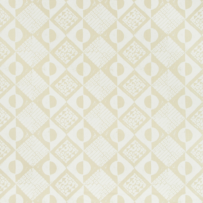 Circles And Squares Off White by Lee Jofa Designer Fabric BLITHFIELD LINEN - 100% United Kingdom HEAVY Horizontal: 13.4 and Vertical: 27.2 53.5 - Swanky Fabrics -