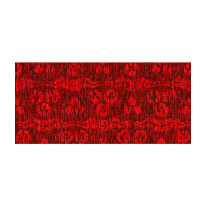 Ragged Sultan Ruby by Groundworks Designer Fabric ASHLEY HICKS TEXTURES LINEN - 55%;COTTON - 45% Belgium HEAVY Horizontal: 8.8 and Vertical: 12.2 54 - Swanky Fabrics -