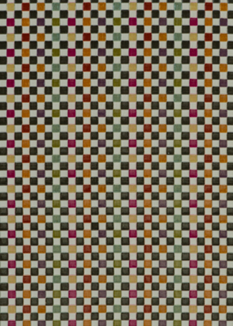 Clarendon Small Check Multi by G P & J Baker Designer Fabric