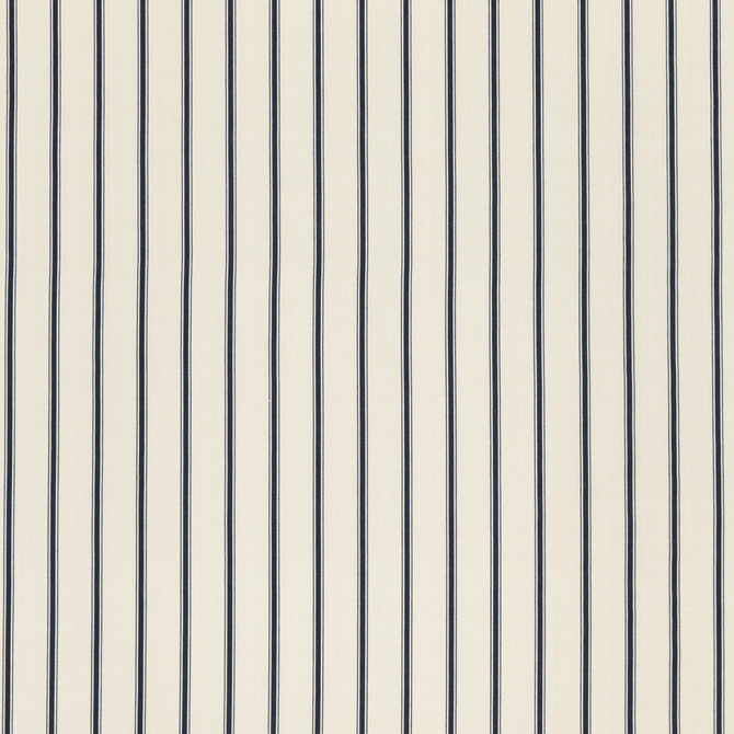 Searle Midnight by Threads Designer Fabric GREAT STRIPES COTTON - 100% India Horizontal: 2.5216 and Vertical: 50.826 - Swanky Fabrics -