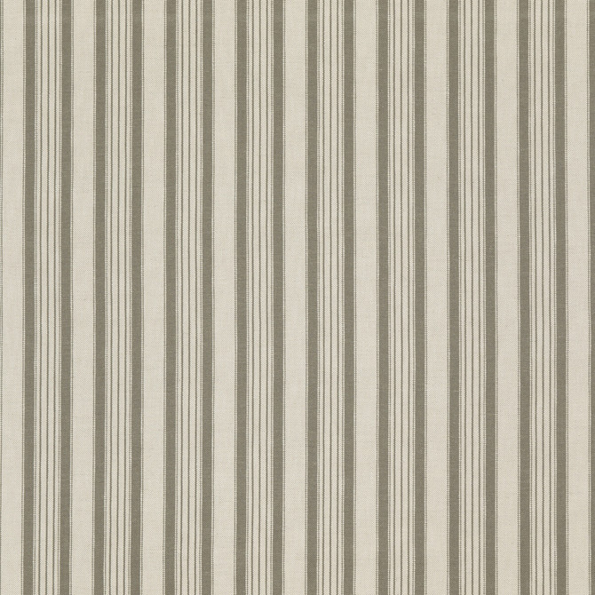 Becket Taupe by Threads Designer Fabric GREAT STRIPES LINEN - 56%;COTTON - 44% Italy HEAVY Horizontal: 4.728 and Vertical: - 52.008 - Swanky Fabrics -