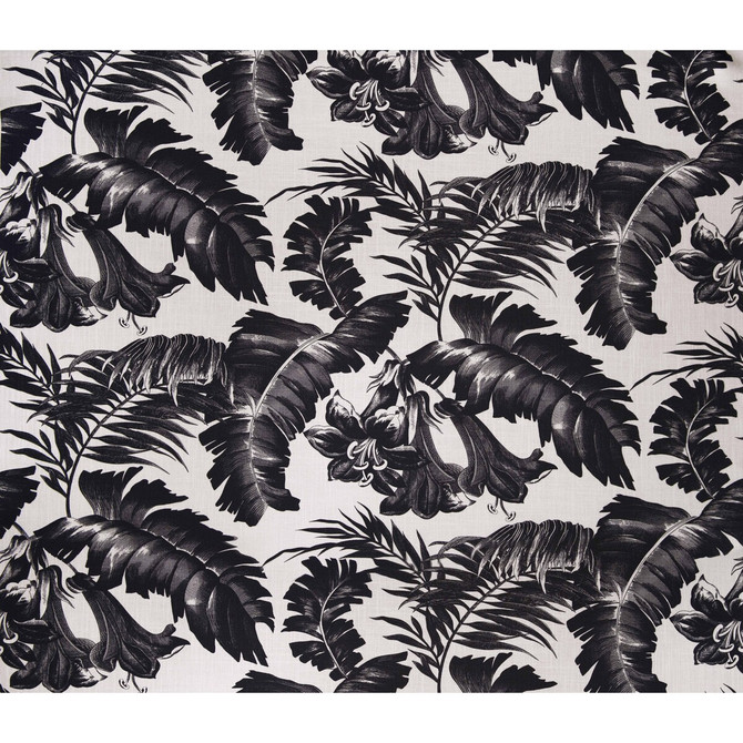 Plantation Black by Gaston Y Daniela Fabric Gaston Y Daniela Fabric Plantation Black Fabric GASTON AFRICALIA VISCOSE - 60%;LINEN - 30%;COTTON - 10% Spain </p><p>Repeat: H: 53.54, V: 23.62 55 - Fabric Carolina -