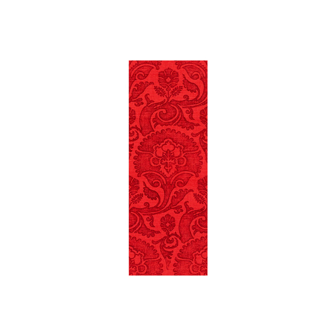 Bargello Scarlet by Groundworks Designer Fabric ASHLEY HICKS TEXTURES LINEN - 55%;COTTON - 45% Belgium HEAVY Horizontal: 8.8 and Vertical: 24.4 54 - Swanky Fabrics -