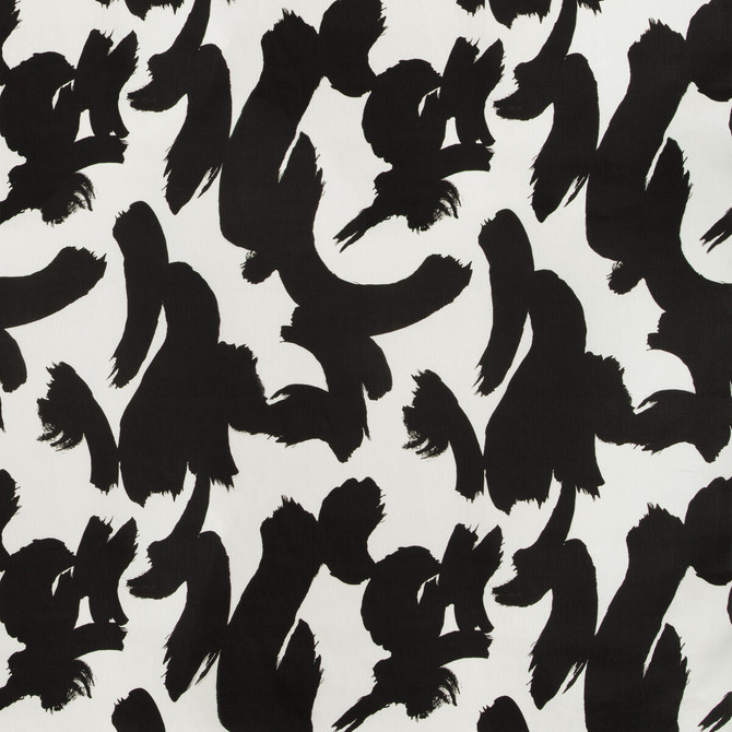 Boldstroke Black by Kravet Design Designer Fabric KATE SPADE AMUSEMENTS LINEN - 100% China MEDIUM Horizontal: 27 and Vertical: 36 54 - Swanky Fabrics -