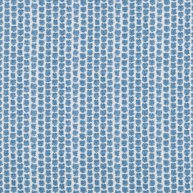 Kaya Ii Blue by Lee Jofa Designer Fabric WESTPORT COTTON - 52%;LINEN - 48% Italy MEDIUM Horizontal: 2.5 and Vertical: 3.5 54 - Swanky Fabrics -