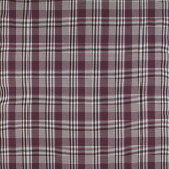 Preciados Berenjena by Gaston Y Daniela Designer Fabric MADRID COTTON - 100% Portugal HEAVY Horizontal: 4 and Vertical: 4 55 - Swanky Fabrics -