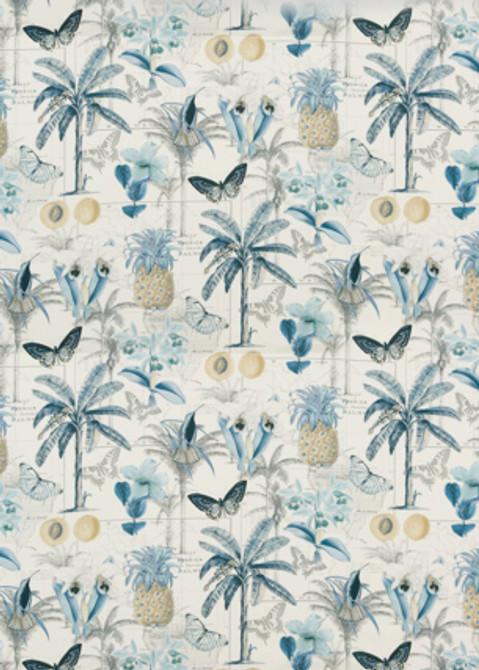 Orinoco Blue by Baker Lifestyle Designer Fabric