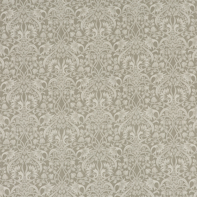 Fritillerie Warm Grey by G P & J Baker Designer Fabric ORIGINALS V VISCOSE - 85%;LINEN - 15% United Kingdom HEAVY Horizontal: 13.002 and Vertical: 13.396 53.978 - Swanky Fabrics -