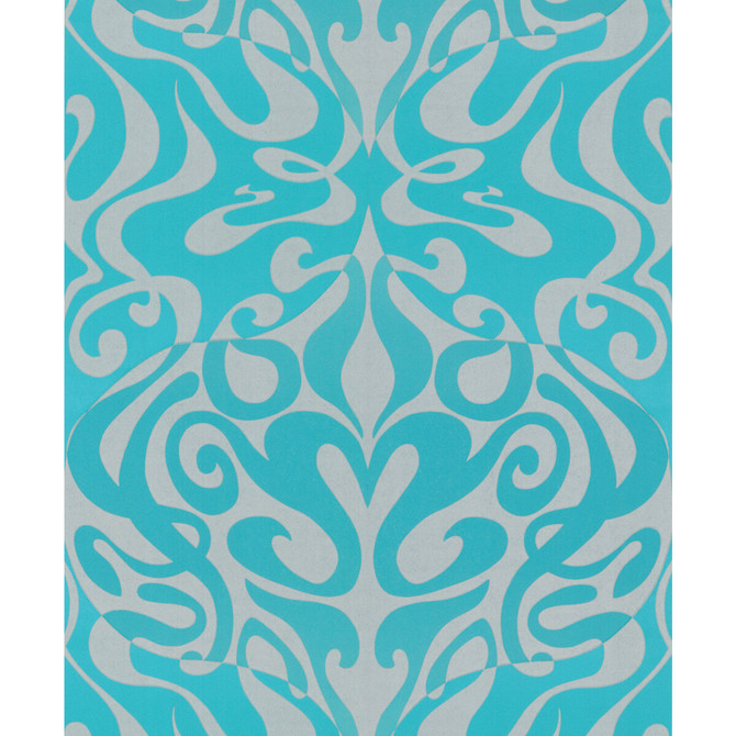 Woodstock Aqua by Cole & Son Designer Wallcovering COLE & SON NEW CONTEMPORARY II PAPER - 100% United Kingdom Horizontal: and Vertical: 21 20.5 - Swanky Fabrics -