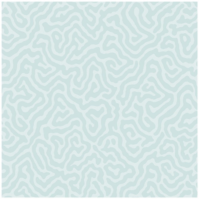 Coral Print Room Blue by Cole & Son Designer Wallcovering COLE & SON LANDSCAPE PLAINS PAPER - 100% United Kingdom - Horizontal: - and Vertical: 4.2 20.5 - Swanky Fabrics -